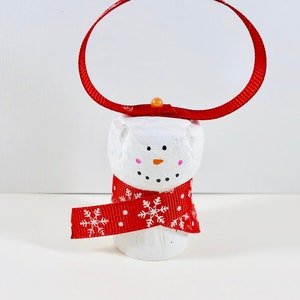 Snowman Cork Ornament