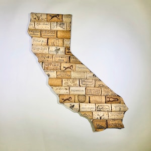 California Kork Zeichen - Silber Band