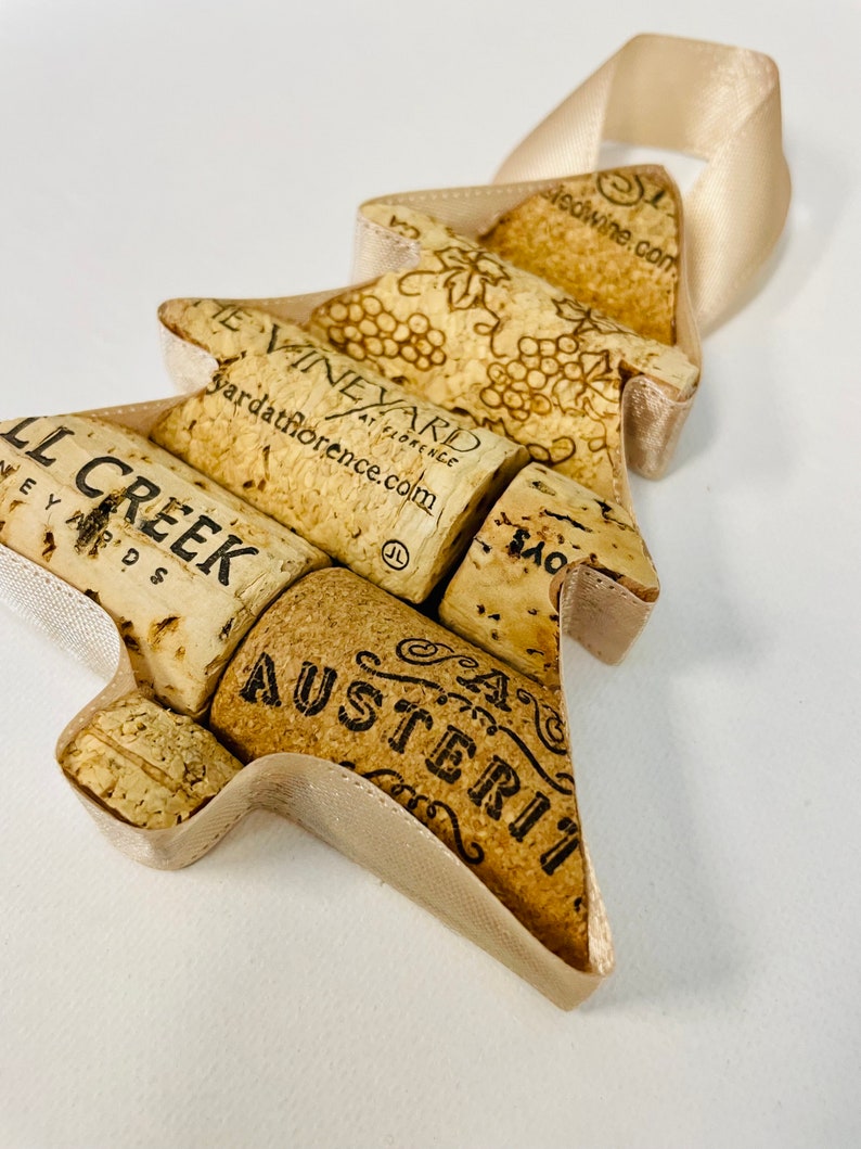 Cork Christmas Tree Ornament image 3