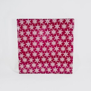 Christmas Snowflake Ceramic Trivet