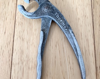 Hot plate tongs, Thermor tongs, Plate grabber, Made in France, Aluminum flat plate tongs