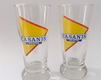 Casanis Glasses – Vintage Pastis Glasses