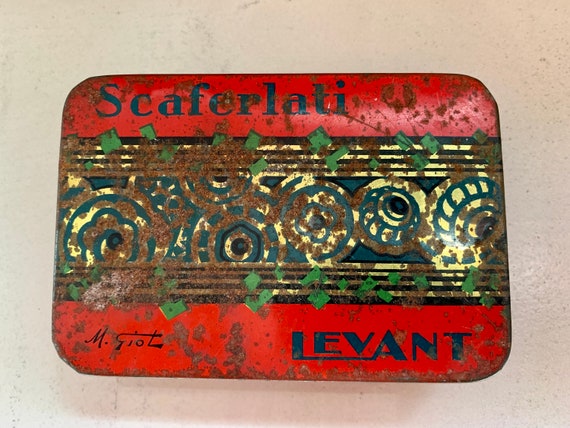 scaferlati tobacco Reviews | Imperial Tobacco Group, PLC Boite tole Lithographie SCAFERLATI LEVANT