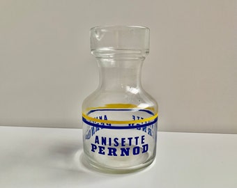 Pernod Anisette carafe, Bar carafe, Vintage carafe, Ricard carafe, Anisette carafe, Bistro carafe, Pastis carafe