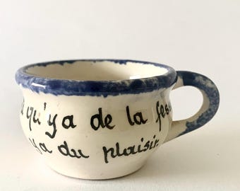 Funny mug, cheeky funny mug, where there's a butt there's fun, butt coffee mug, funny coffee mug, butt mug, vintage mug
