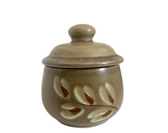 Vintage ceramic candy dish, Candy dish from the Revernay art workshops in France, Vintage table sugar bowl, Ceramic table sugar bowl in France