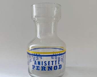 Pernod Anisette carafe, Bar carafe, Vintage carafe, Ricard carafe, Anisette carafe, Bistro carafe, Pastis carafe