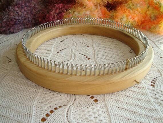Fine Gauge Hat Knitting Loom Adult Hat Size 120 Pegs Wood Loom Knitting Cottage Looms Loom Makers Cottage