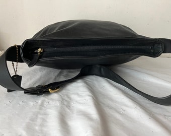 OLD COACH レザーバック　4161 Vintage Coach Large Black Leather Soho Shoulder Bag 4161 - Etsy