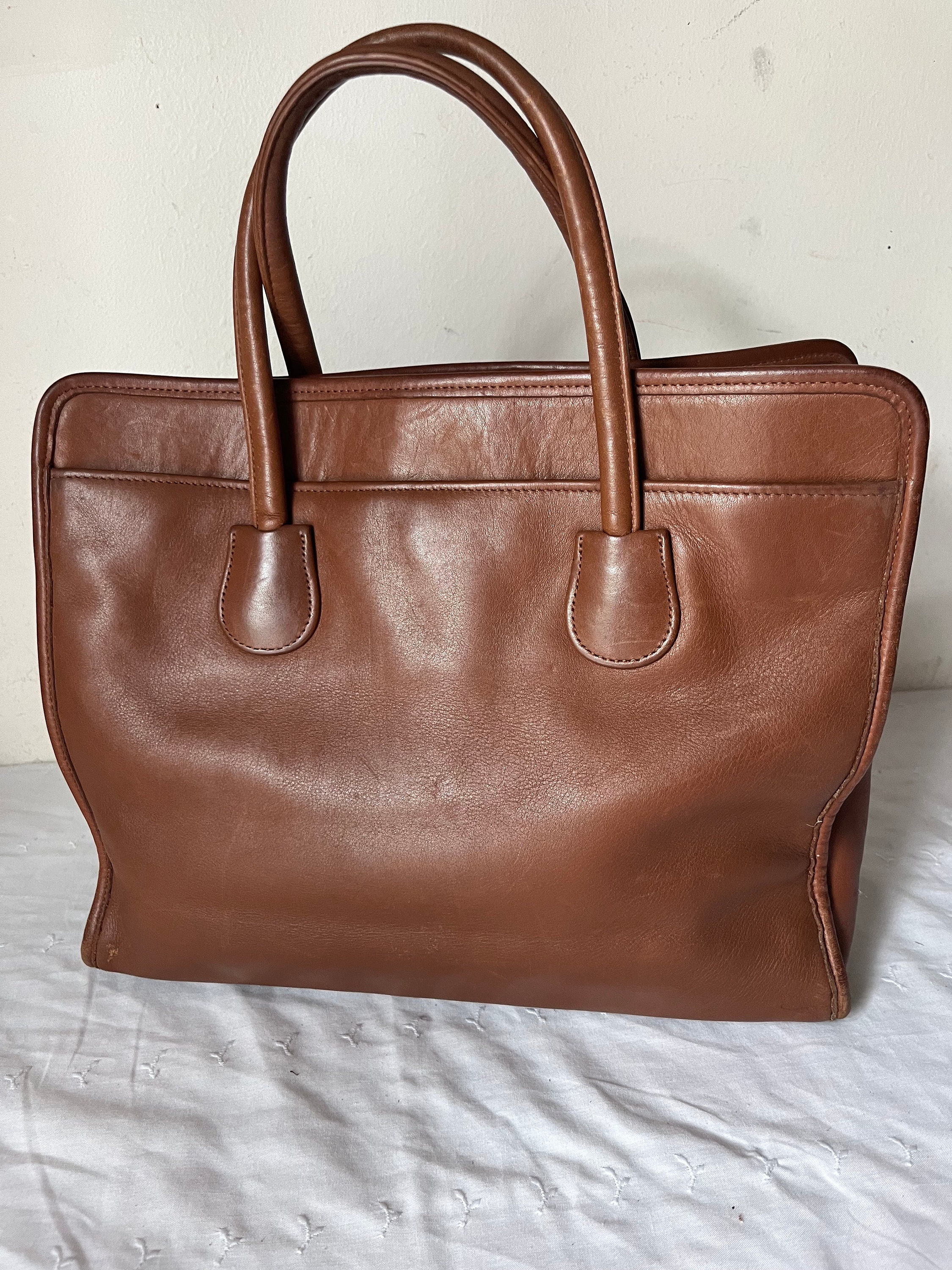 Coach cognac purse hotsell