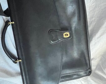 バッグ Vintage Coach 5266 Beekman Bag Black Coach G7C- 5266 Vintage Beekman Black Briefcase/Laptop Bag W