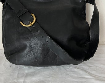 Vintage Coach Large Black Leather Soho Shoulder Bag 4161 - Etsy