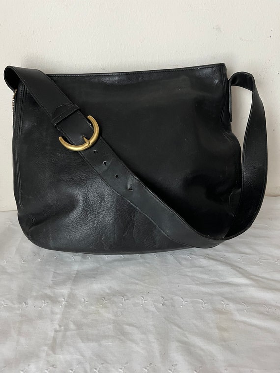 バッグ Vintage Coach Soho Bag XL Black Leather Vintage Coach Large Black Leather Soho Shoulder Bag 4161 - Etsy