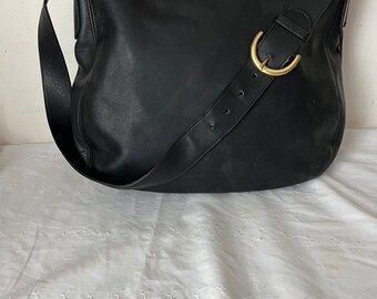 OLD COACH レザーバック　4161 Vintage Coach Large Black Leather Soho Shoulder Bag 4161 - Etsy