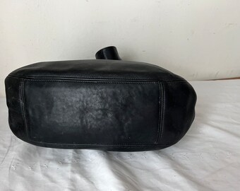 OLD COACH レザーバック　4161 Vintage Coach Large Black Leather Soho Shoulder Bag 4161 - Etsy