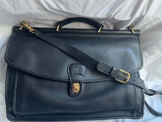バッグ Coach Beekman Leather Briefcase 5266 Vintage Coach | Beekman Briefcase | #5266 | Burgundy - Etsy