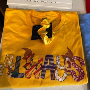 Wizard Inspired Always Tee Shirt | Wizard Tee | For Women | Mothers Day Gift| Personalized Gift | DTF transfer