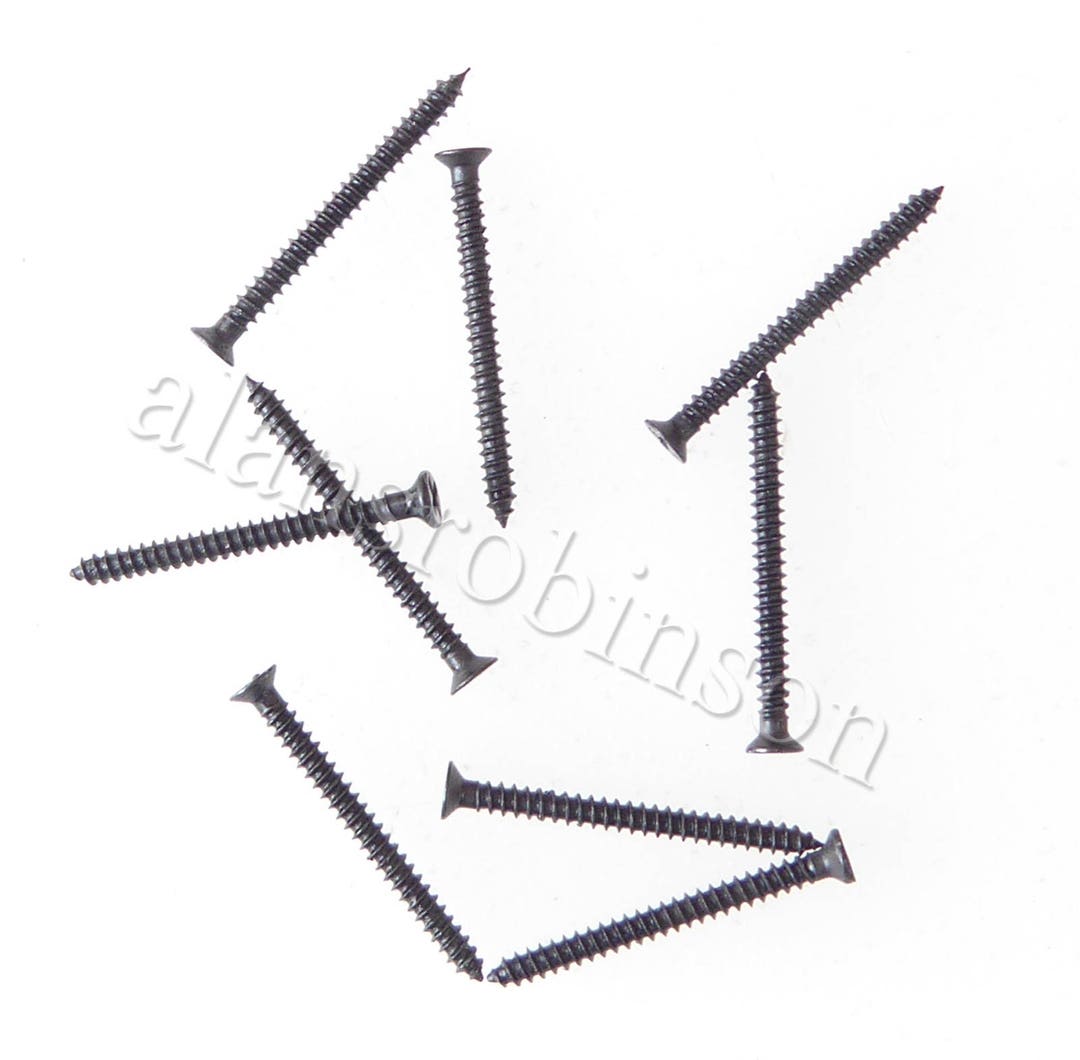 100 Model Railway Track Screws / Track Pins 00 Gauge 10,12,14 Mm, Hornby, Peco, Trackschrauben