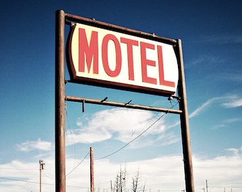 Desert Motel - Roadside Lodging Photograph