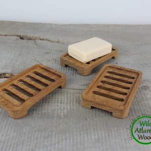 Draining Wooden, Teak Soap Dish, Handmade Soap Dish,  Zero Waste, Soap Dish With Drain, For Bathroom Or Kitchen