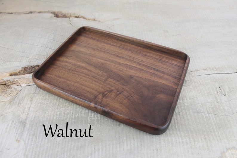 Handmade Wooden Valet Tray and Catchall Tray 5th Anneversary Etsy UK
