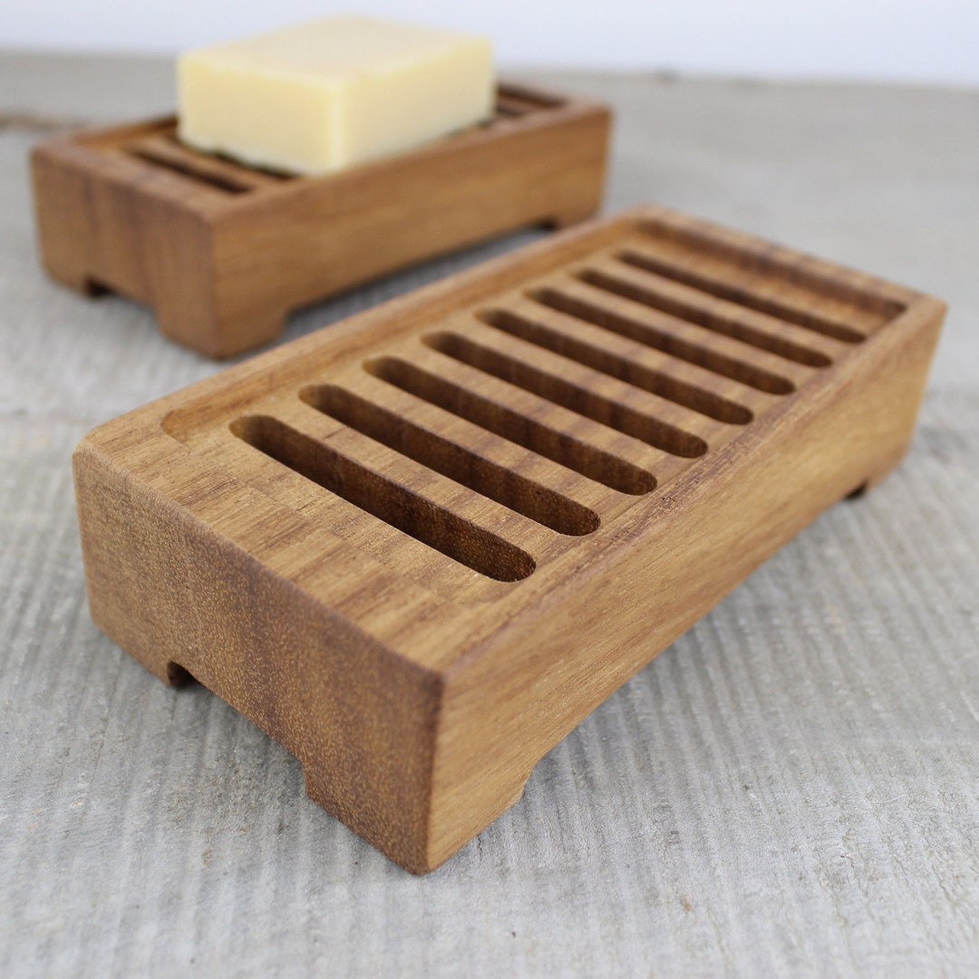 Chunky Rustic Soap Dishes Handmade From Sustainable Wood Etsy