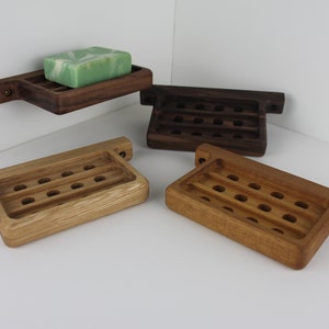 Wall Soap Dish, Wooden Soap Saver, Handmade Soap Tray, Soap Dish For Shower, Gift For Men