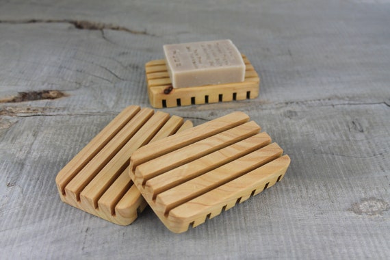 Handmade Maple Wood Tray Soap Dispenser Tray