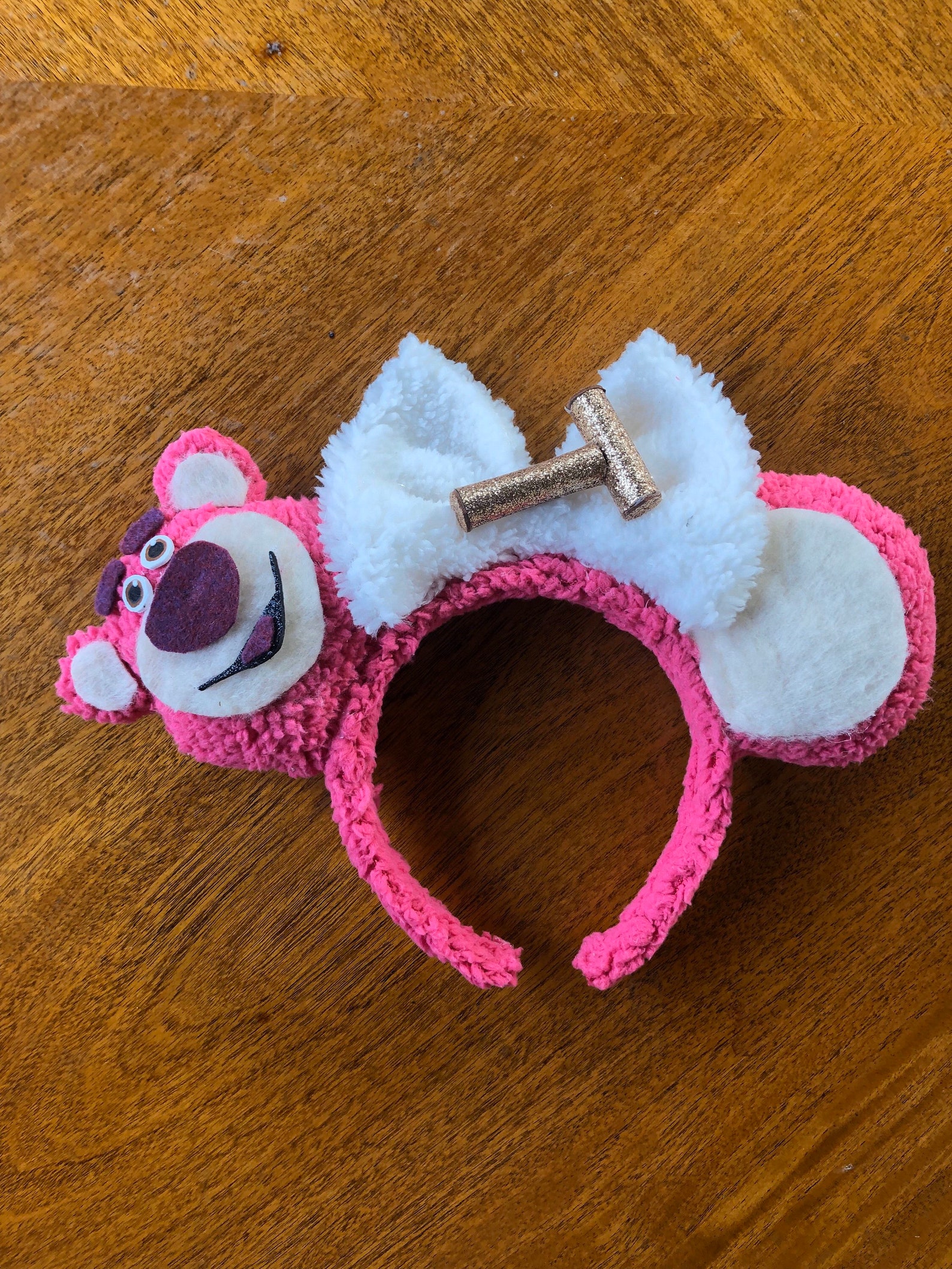 Lotso Huggin Bear Toy Story Disney Mickey Minnie Ears Headband Etsy