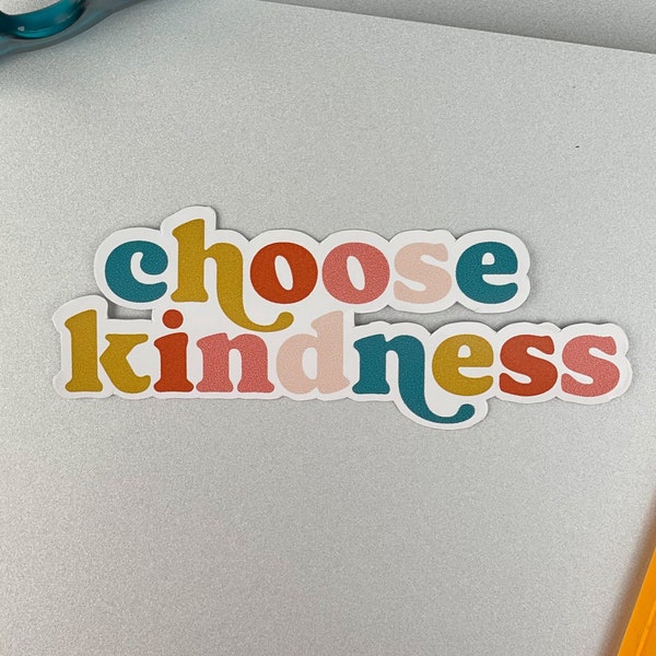 Laptop Stickers, Choose Kindness, Sticker for Hydro