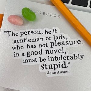 Best Friend Gifts, Jane Austen Quotes, Literary Quotes