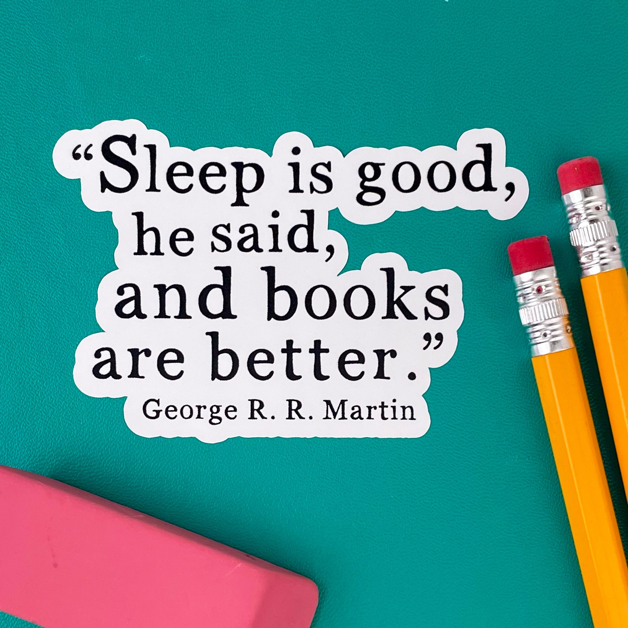 Reading Stickers, George Martin, Books Are Better, Book Club Gifts - Etsy  Israel, image size:2000x2000