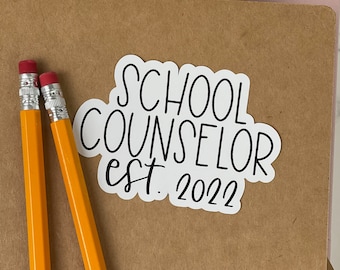 Laptop Stickers, School Counselor Gifts, Teacher Stickers