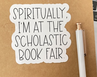 Pegatinas para Kindle, estoy en la feria del libro Scholastic, regalos para profesores