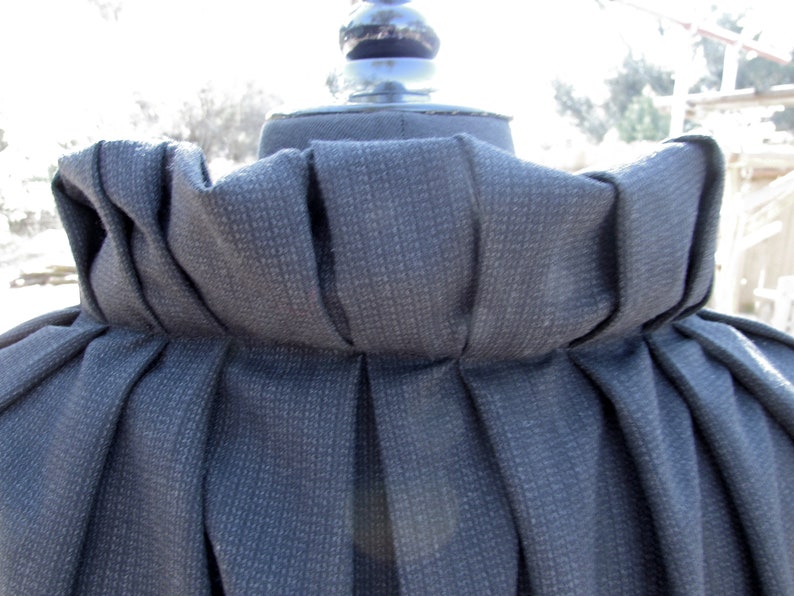 Black Cape Standup Collar Etsy