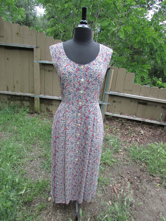 Flower Print Frock