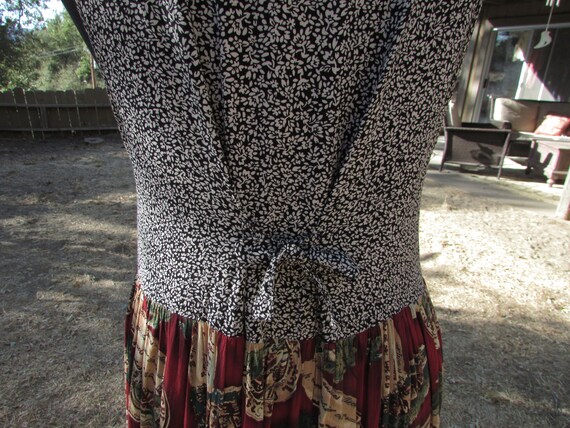 Unique print Rust Overdress - image 5