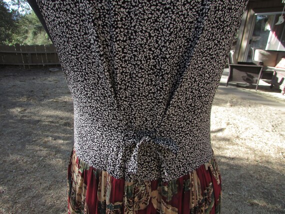 Unique print Rust Overdress - image 6