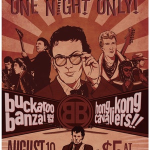 Buckaroo Banzai Print