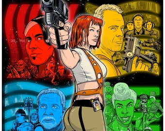 The Fifth Element Print