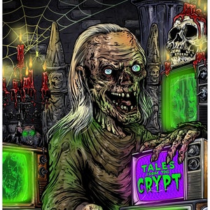 Crypt Keeper Tales from the Crypt Print