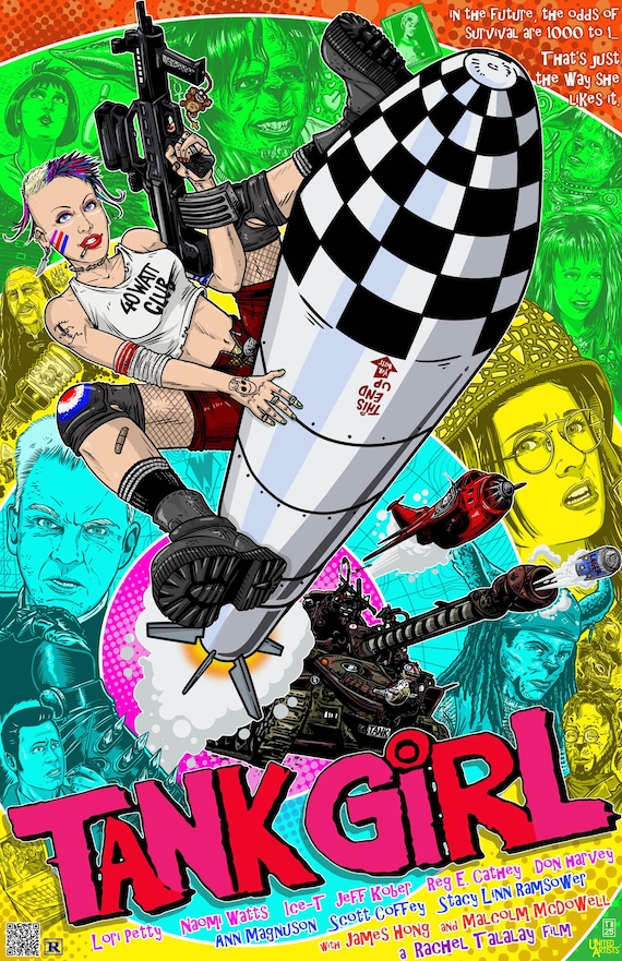 Tank Girl Print - Etsy