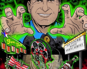 Joe Bob Briggs Drive-In 9x12 Sonderdruck