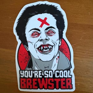 Fright Night Evil Ed Sticker