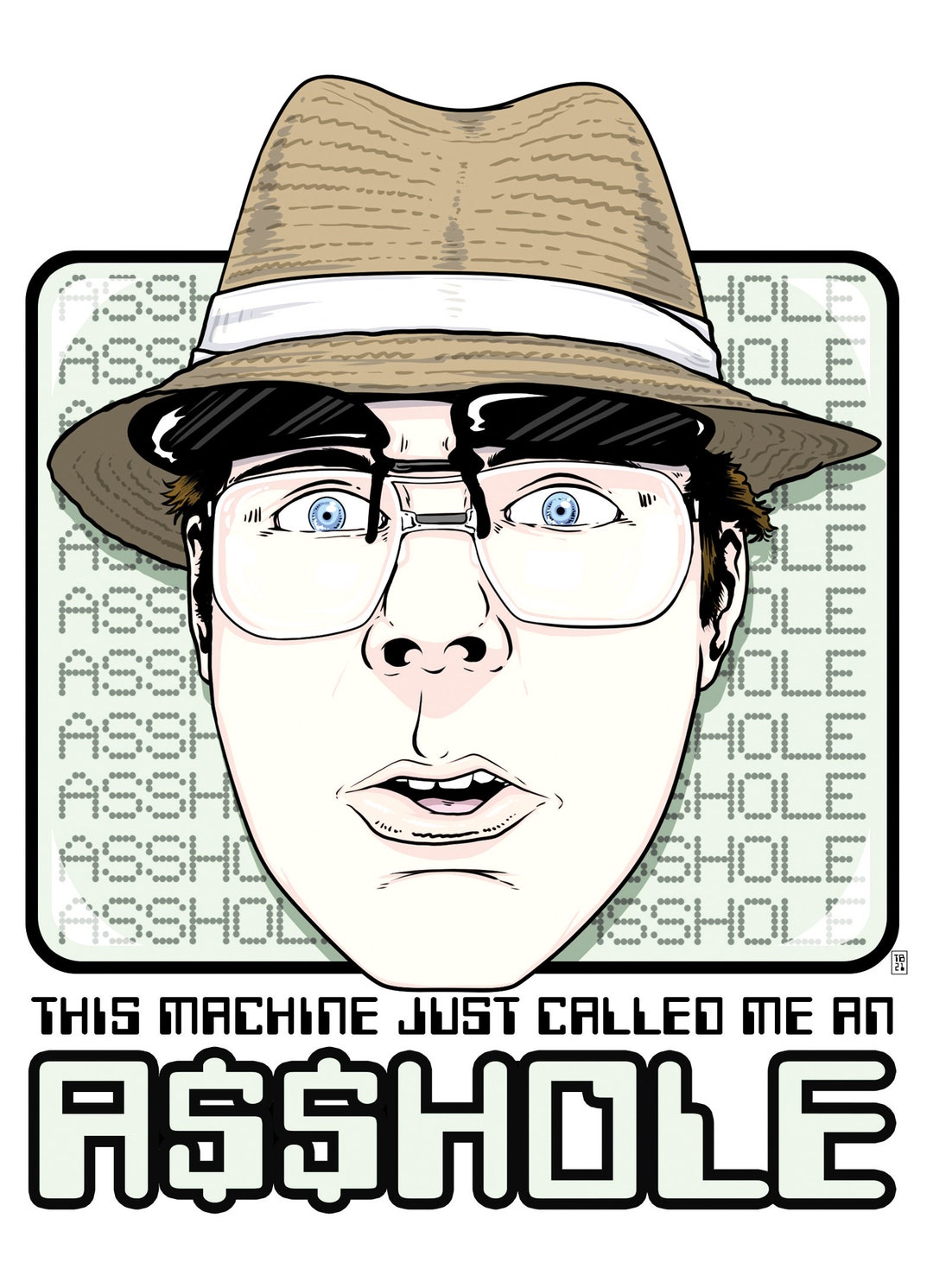 Maximum Overdrive Asshole 5x7 Mini-print - Etsy