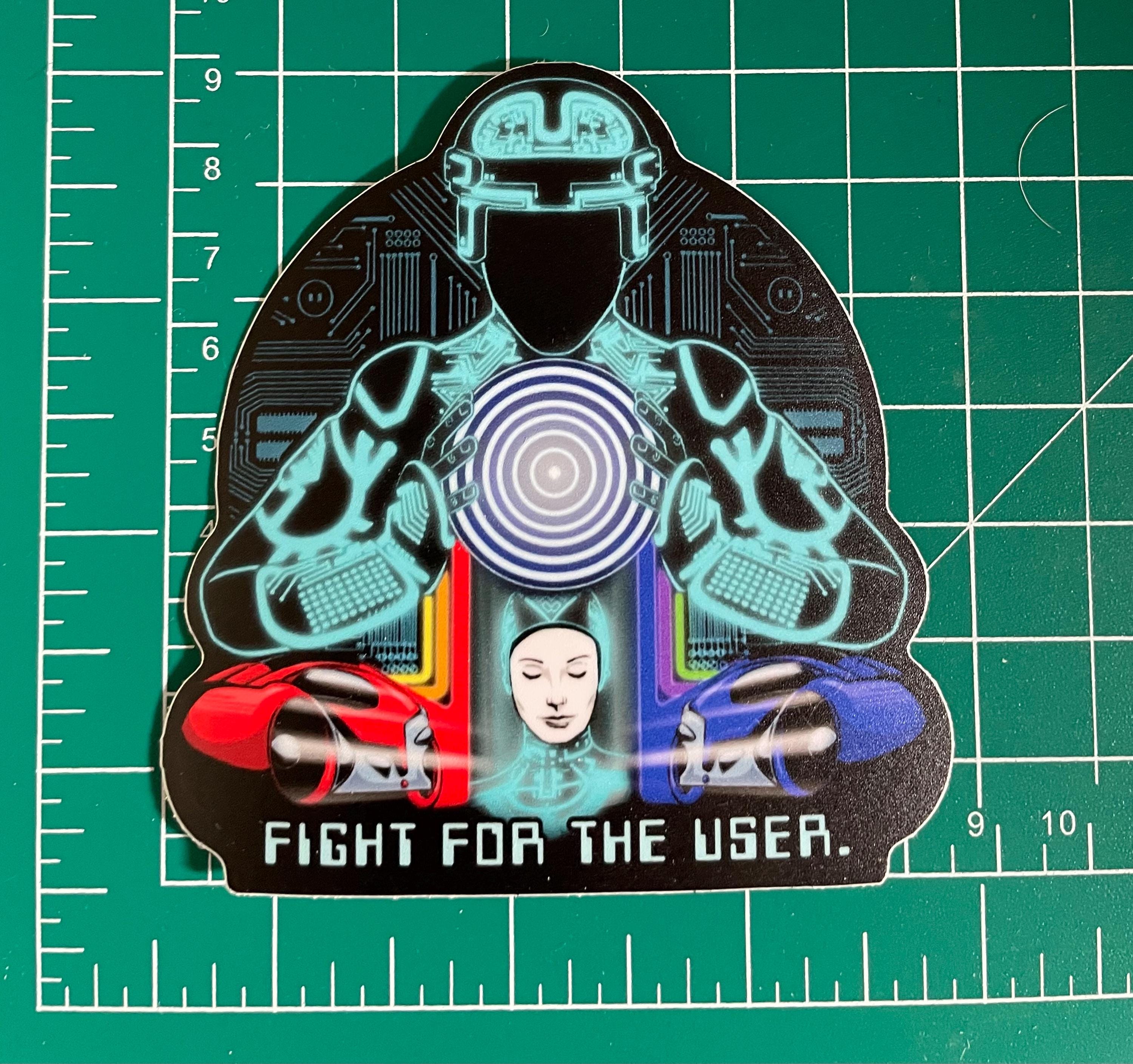 TRON Sticker - Etsy