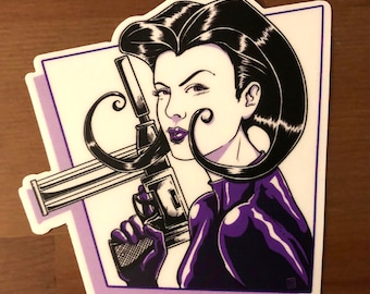 Aeon Flux Sticker