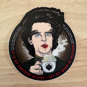 Piter De Vries Coffee Sticker