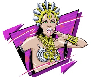 Akasha Queen of the Damned 5x7 mini-print
