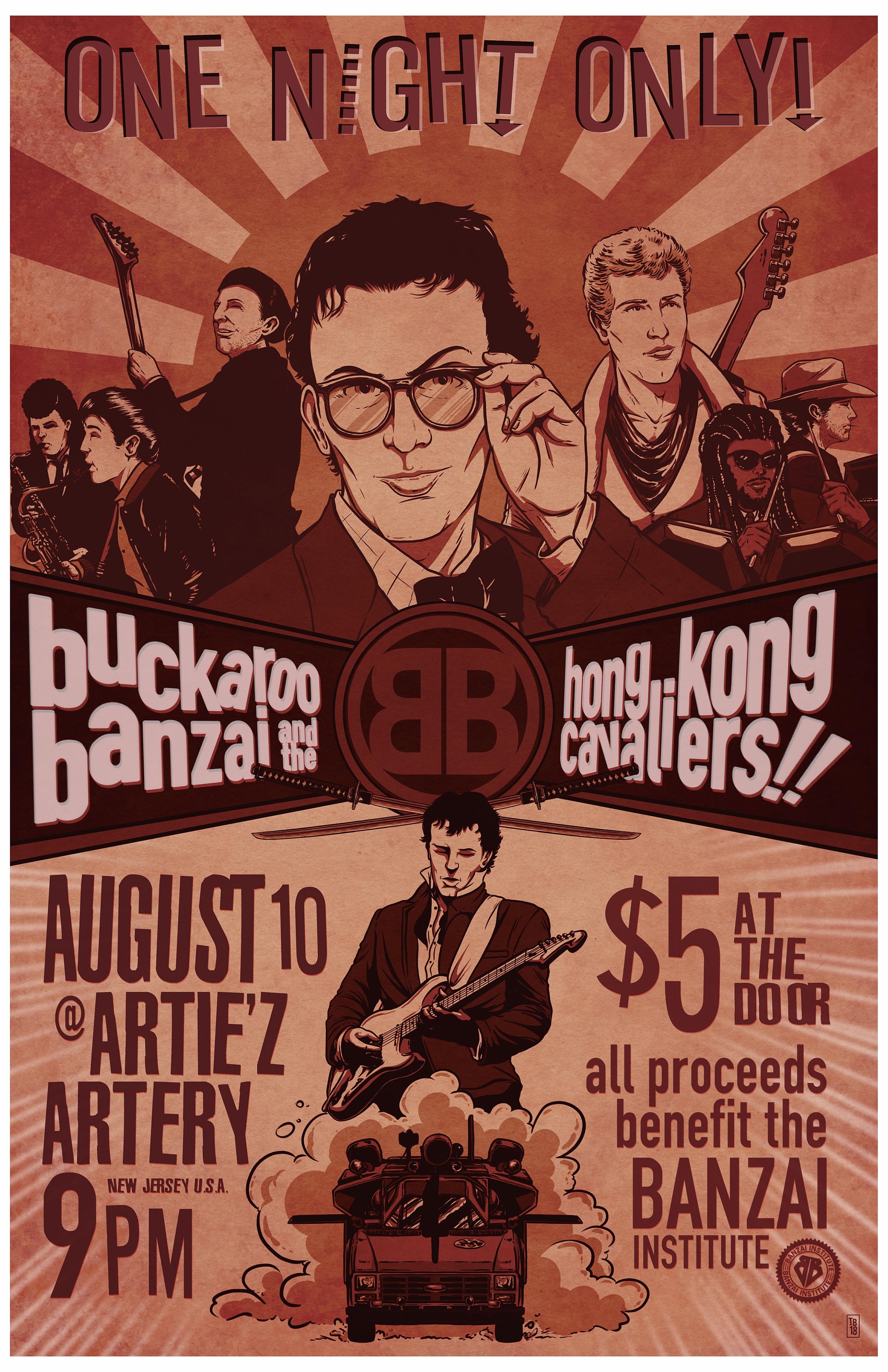 Buckaroo Banzai Print - Etsy